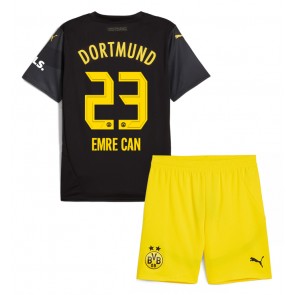 Borussia Dortmund Emre Can #23 Borta Kläder Barn 2024-25 Kortärmad (+ Korta byxor)